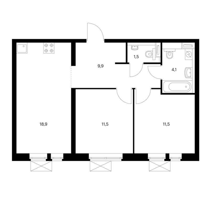 ЖК «Большая Очаковская 2» в районе ЗАО от официального застройщика ГК ПИК | Naydikvartiru.ru