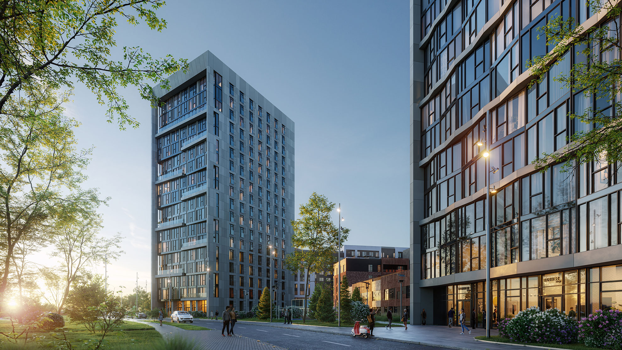 Жилой остров Nagatino i-Land (Нагатино Ай-Ленд) в районе ЮАО от официального застройщика Группа «Эталон» | Naydikvartiru.ru