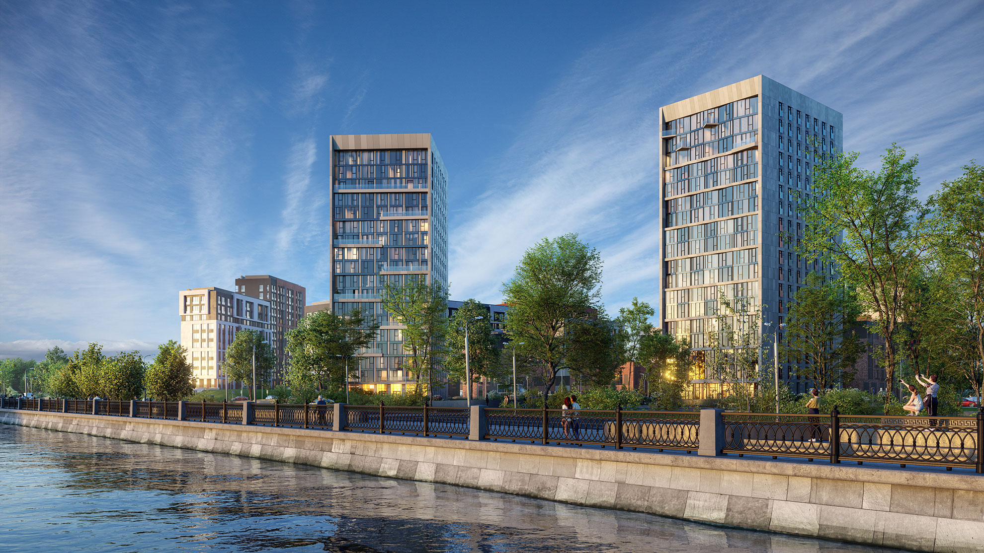 Жилой остров Nagatino i-Land (Нагатино Ай-Ленд) в районе ЮАО от официального застройщика Группа «Эталон» | Naydikvartiru.ru