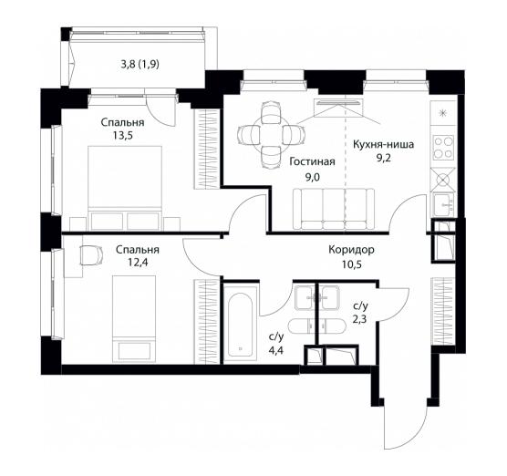 ЖК «Огни» в районе ЗАО от официального застройщика «ДОНСТРОЙ» | Naydikvartiru.ru