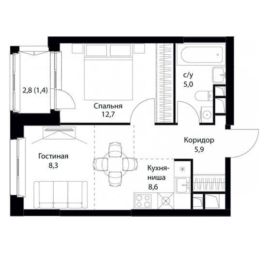 ЖК «Огни» в районе ЗАО от официального застройщика «ДОНСТРОЙ» | Naydikvartiru.ru