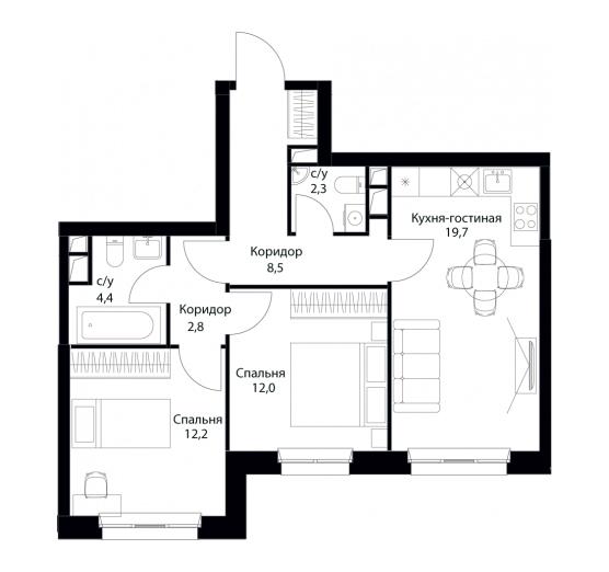 ЖК «Огни» в районе ЗАО от официального застройщика «ДОНСТРОЙ» | Naydikvartiru.ru