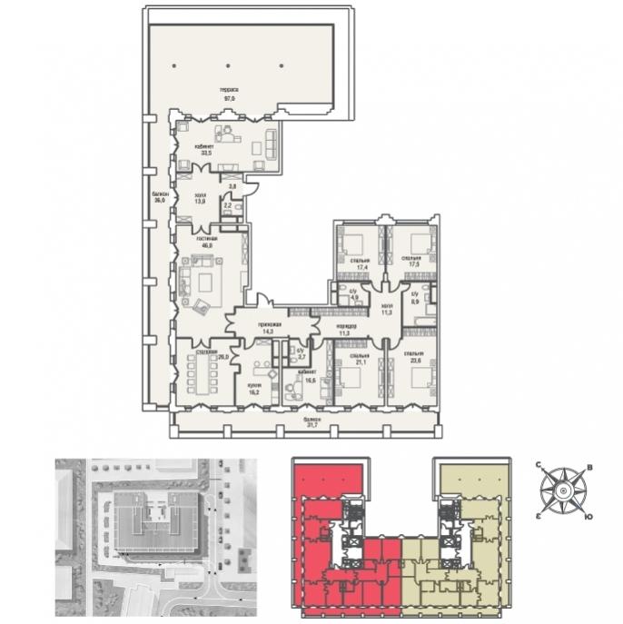 Пентхаусы ЖК «Оливковый дом» в районе ЗАО от официального застройщика «ДОНСТРОЙ» | Naydikvartiru.ru