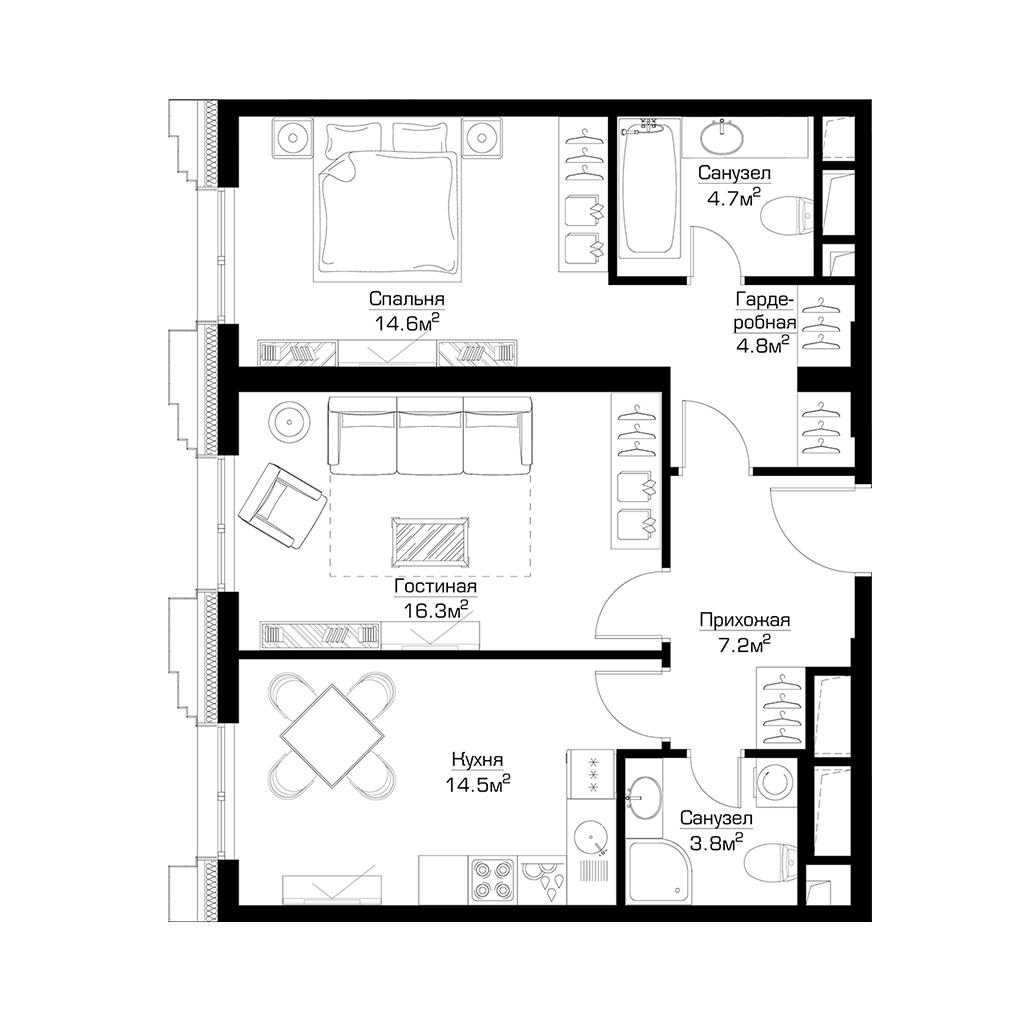 ЖК «Пресня Сити» в районе ЦАО от официального застройщика «MR Group» и Coalco | Naydikvartiru.ru