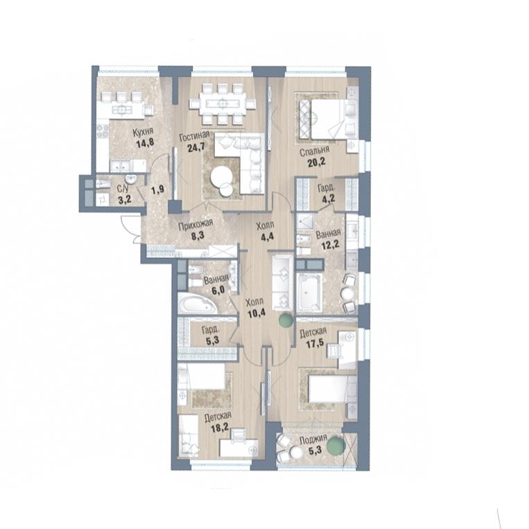 ЖК «Дом на Тишинке» в районе ЦАО от официального застройщика ДОНСТРОЙ. Актуальные цены на МАЙ 2020 | Naydikvartiru.ru | Naydikvartiru.ru
