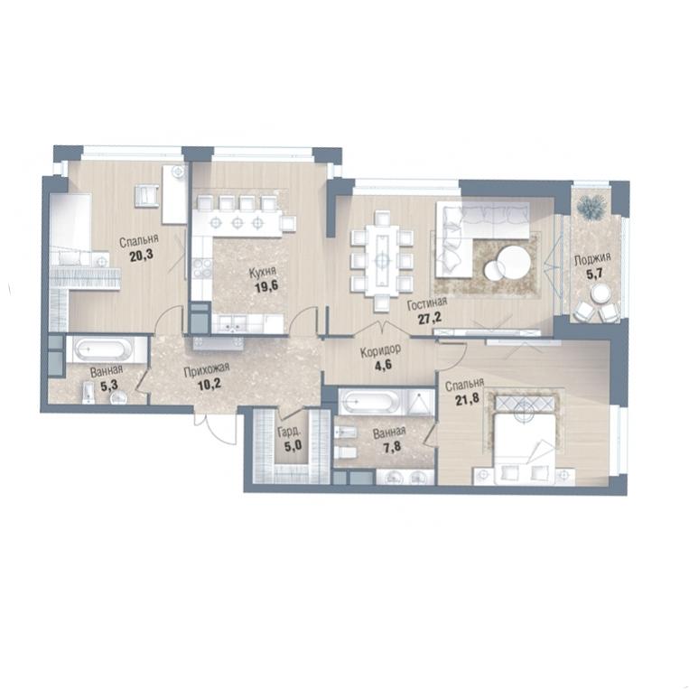 ЖК «Дом на Тишинке» в районе ЦАО от официального застройщика ДОНСТРОЙ. Актуальные цены на МАЙ 2020 | Naydikvartiru.ru | Naydikvartiru.ru