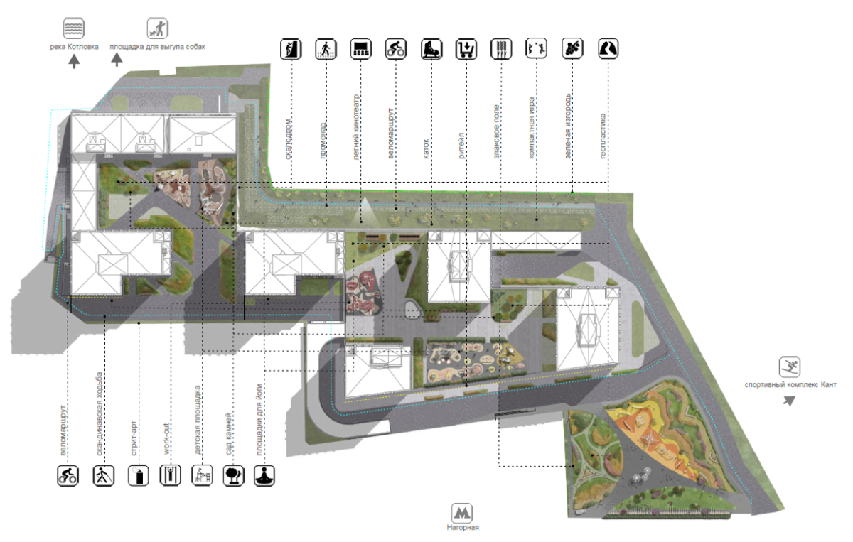 ЖК «TopHILLS» (ТопХиллс) в районе ЮАО от официального застройщика ГК «Инград» | Naydikvartiru.ru